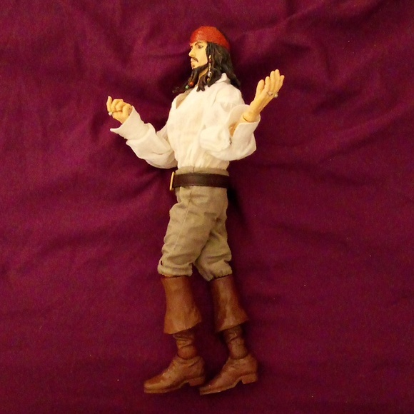 Pirates of the Caribbean Jack Sparrow Figures, Johnny Depp. - Picture 3 of 6